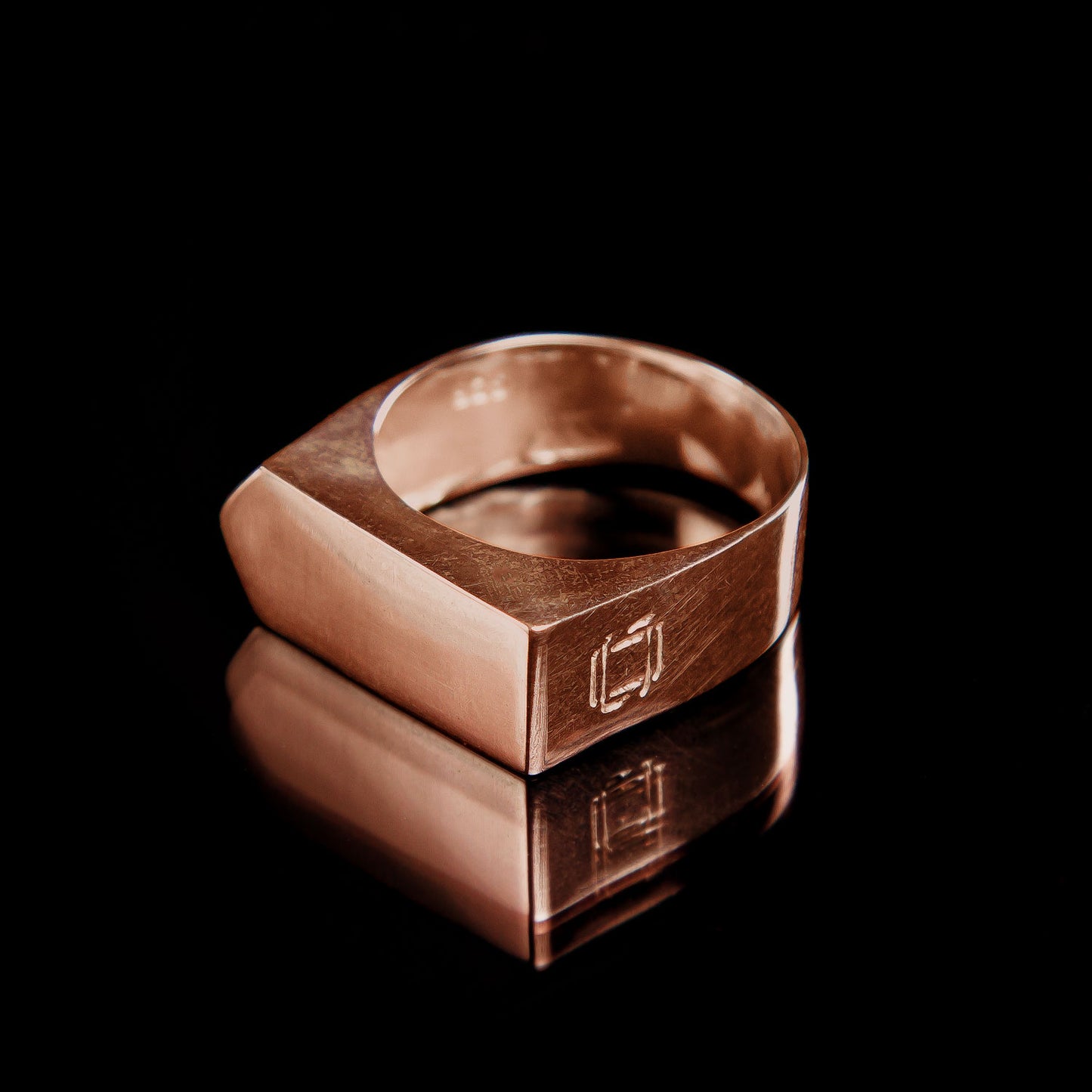 Anel de Prata Hill Banhado a Ouro Rosé | Old Siller