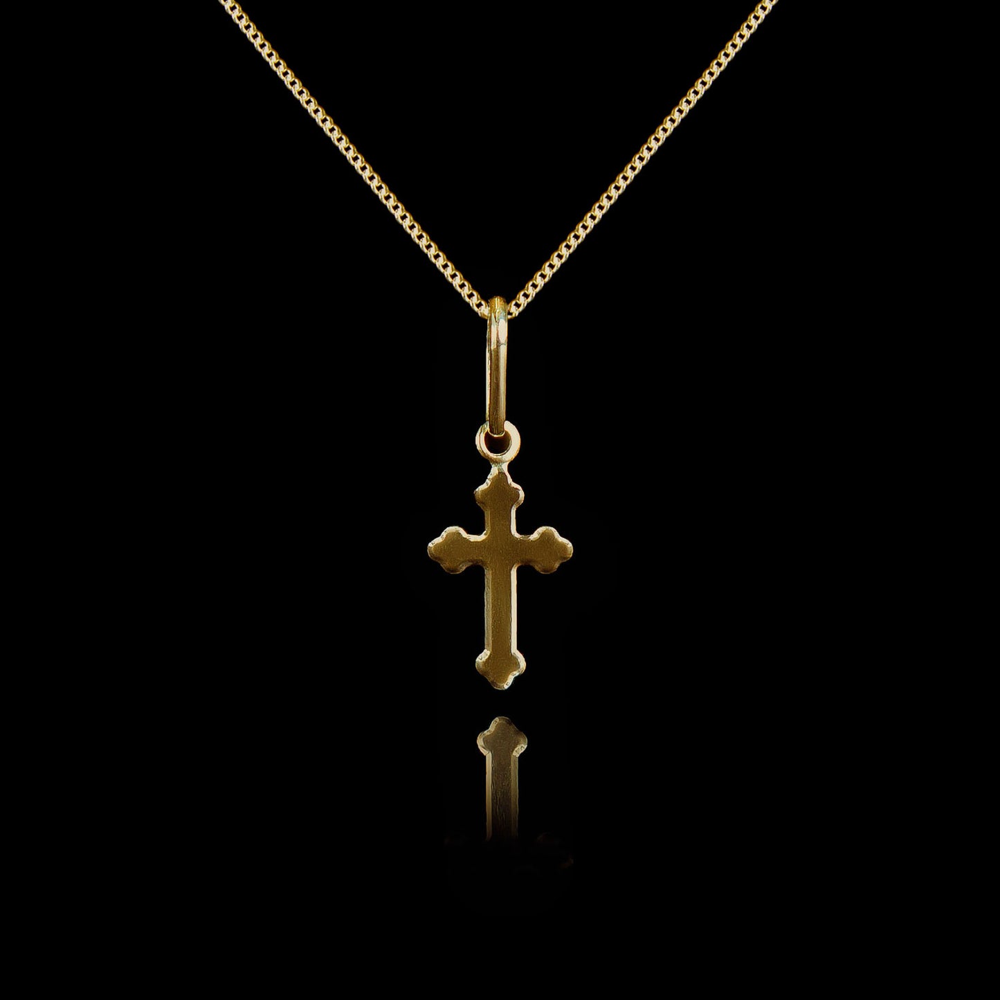 Old Siller - Colar de Prata Creed Banhado a Ouro