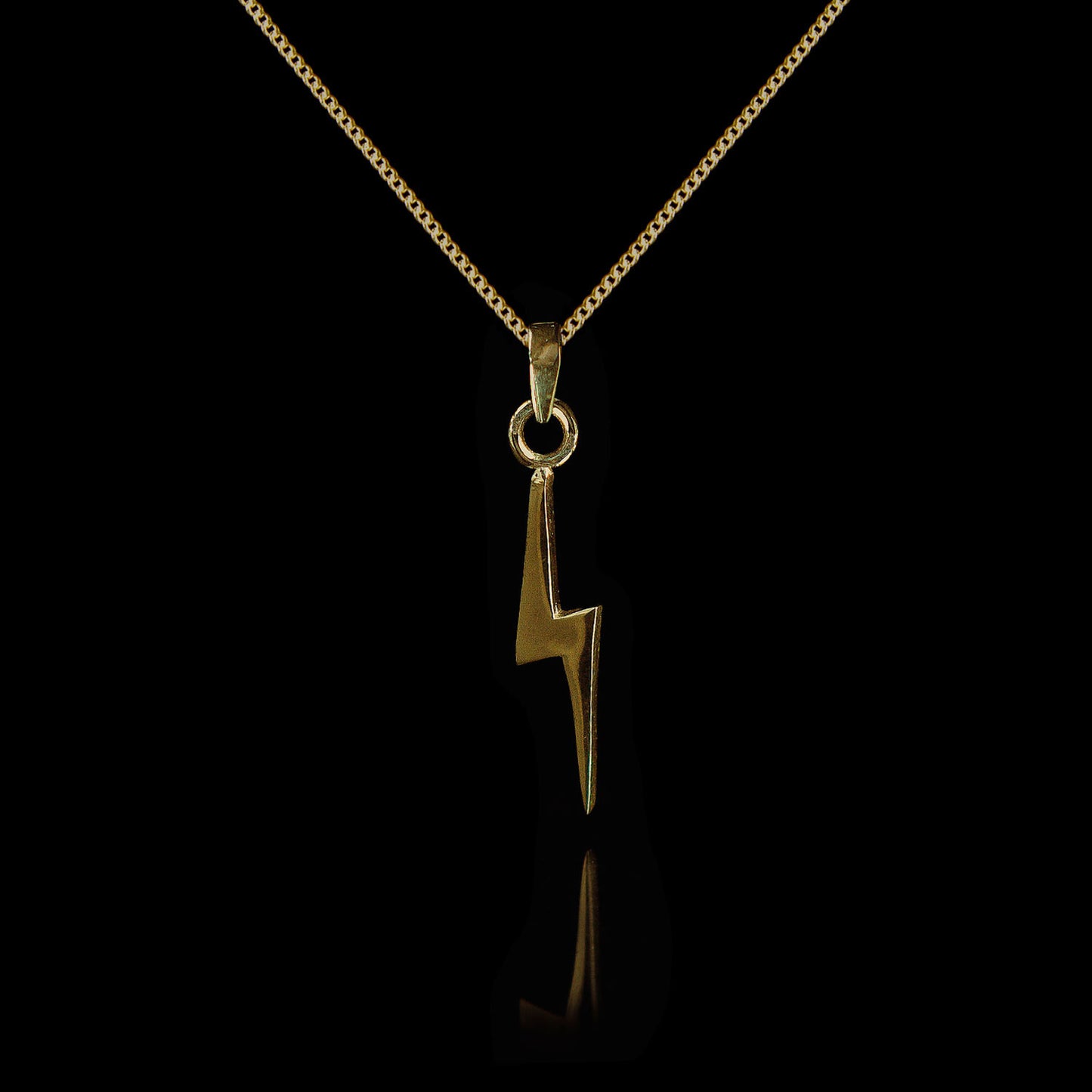 Old Siller - Colar de Prata Flash Banhado a Ouro