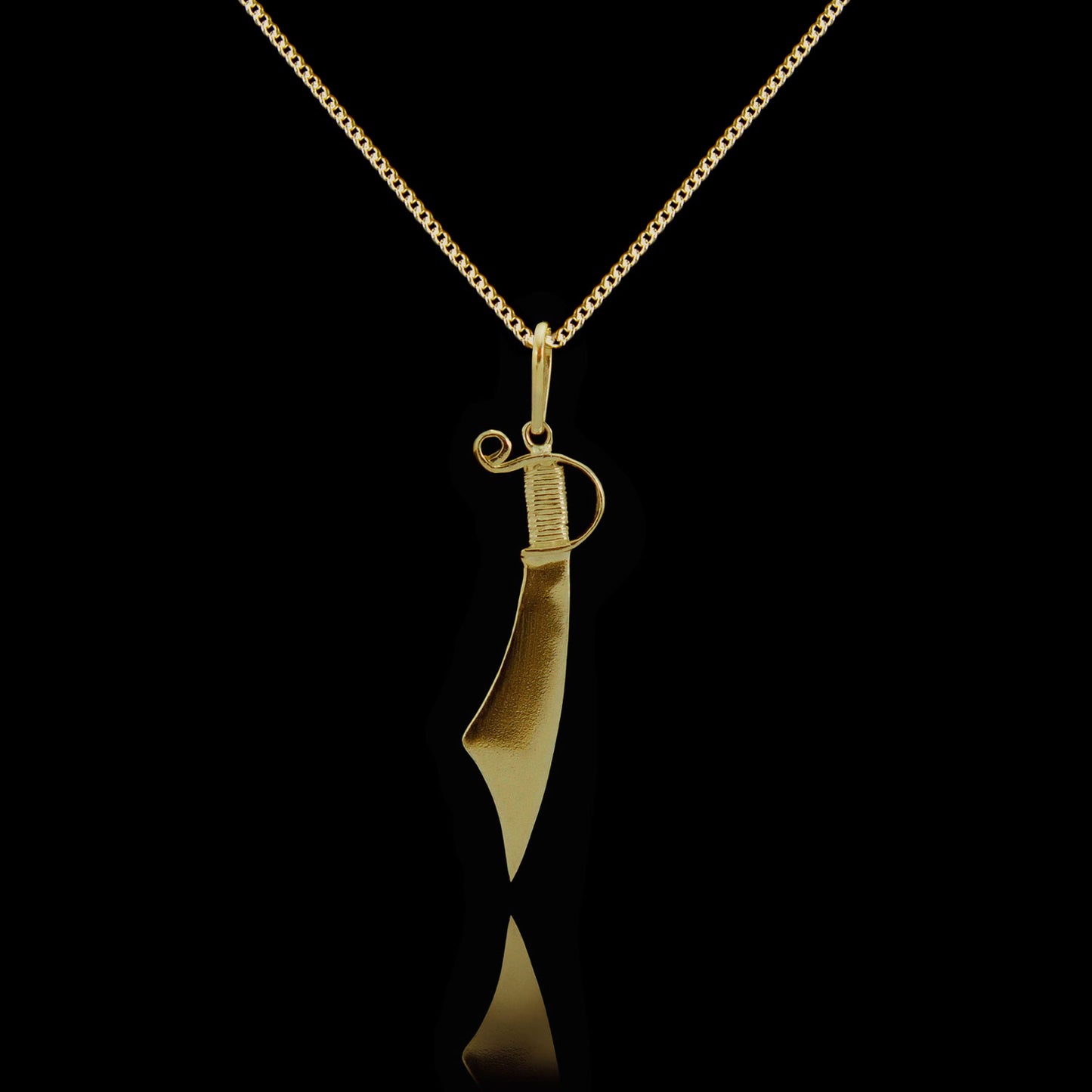 Old Siller - Colar de Prata Persian Banhado a Ouro