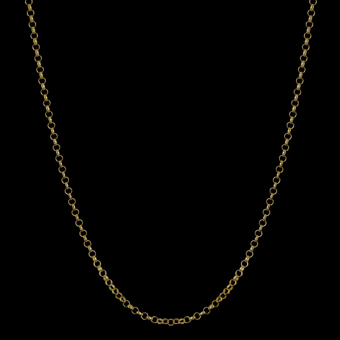 Corrente de Prata Pirate Medium Banhado a Ouro