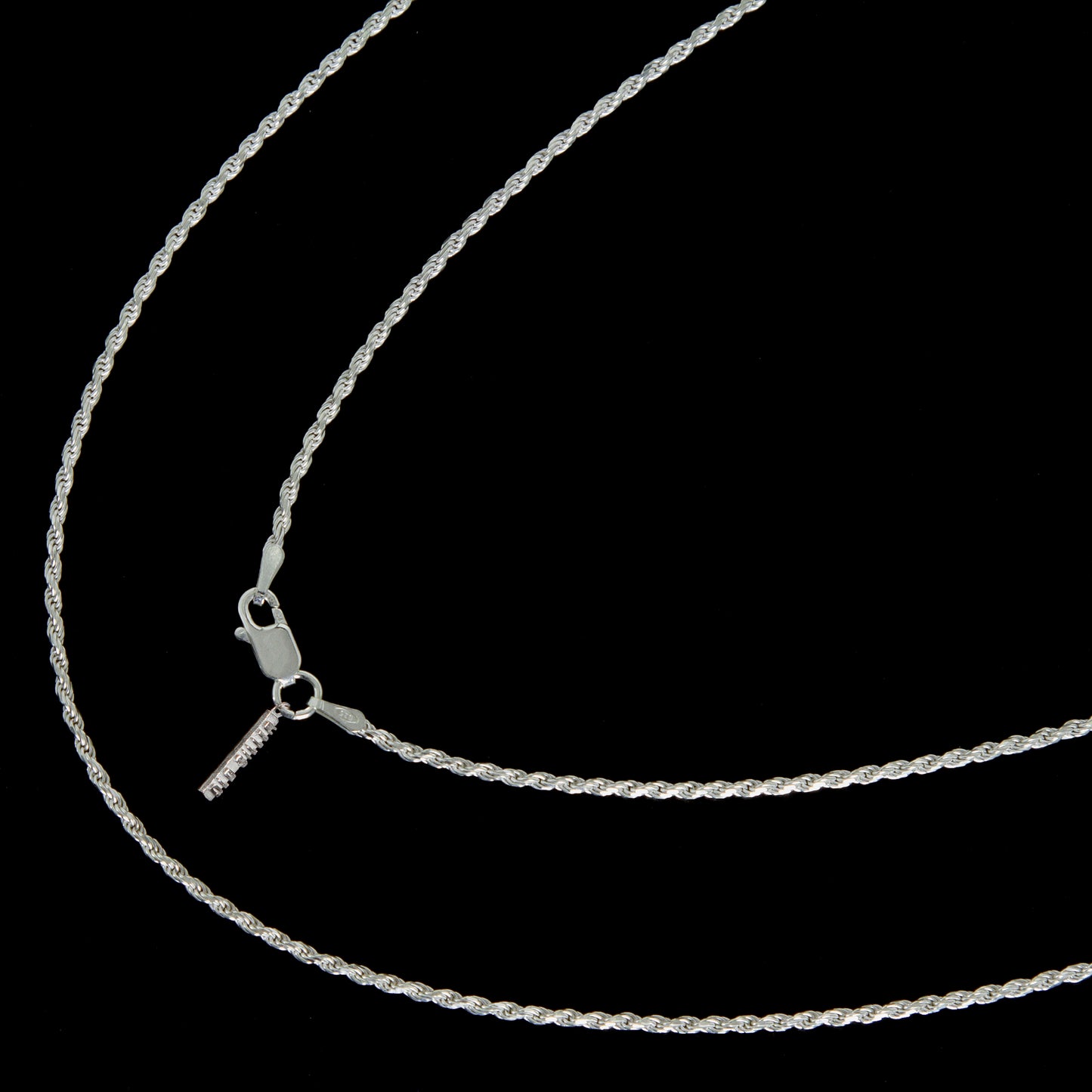 Old Siller - Corrente de Prata Rope 2