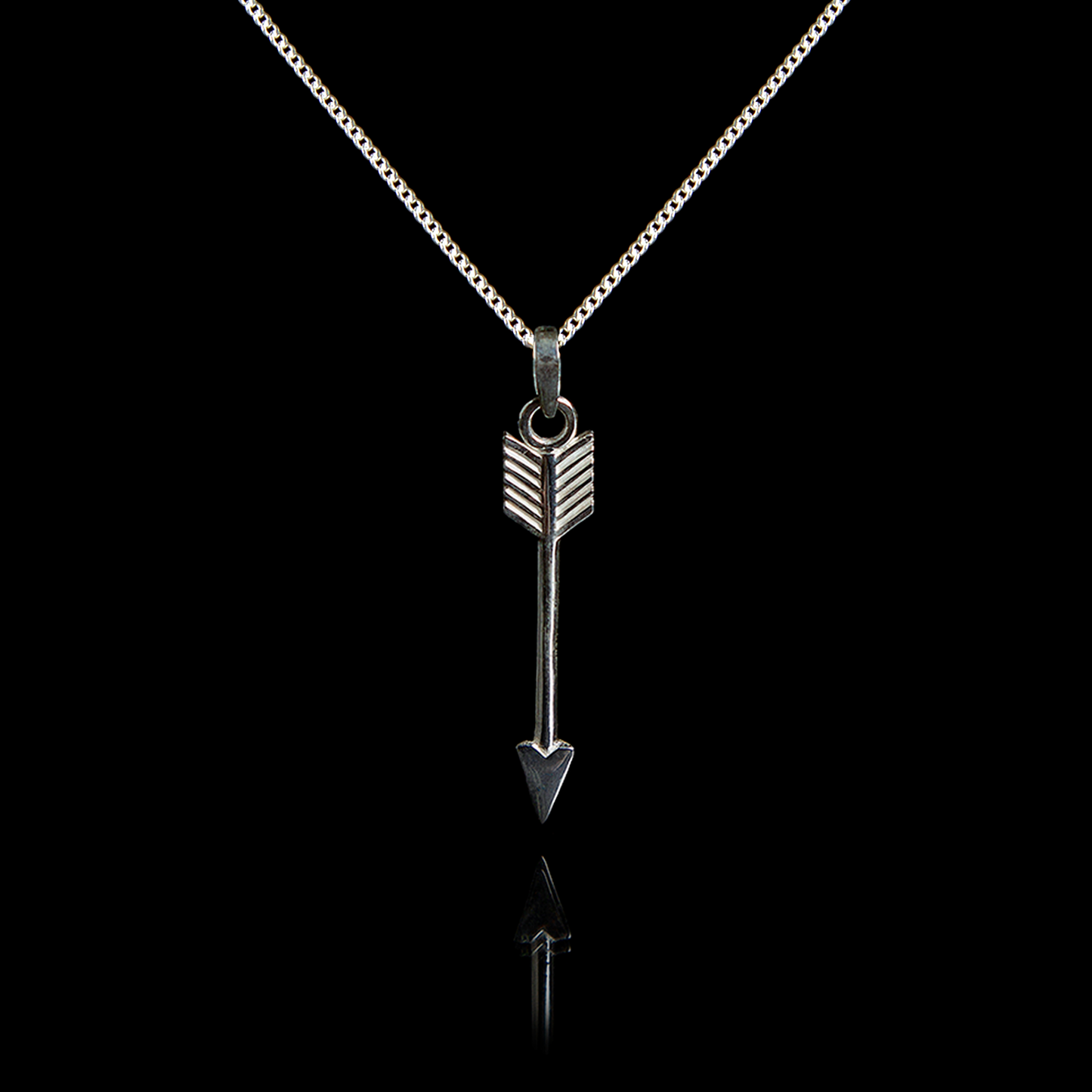 Old Siller - Colar de Prata Arrow Flecha