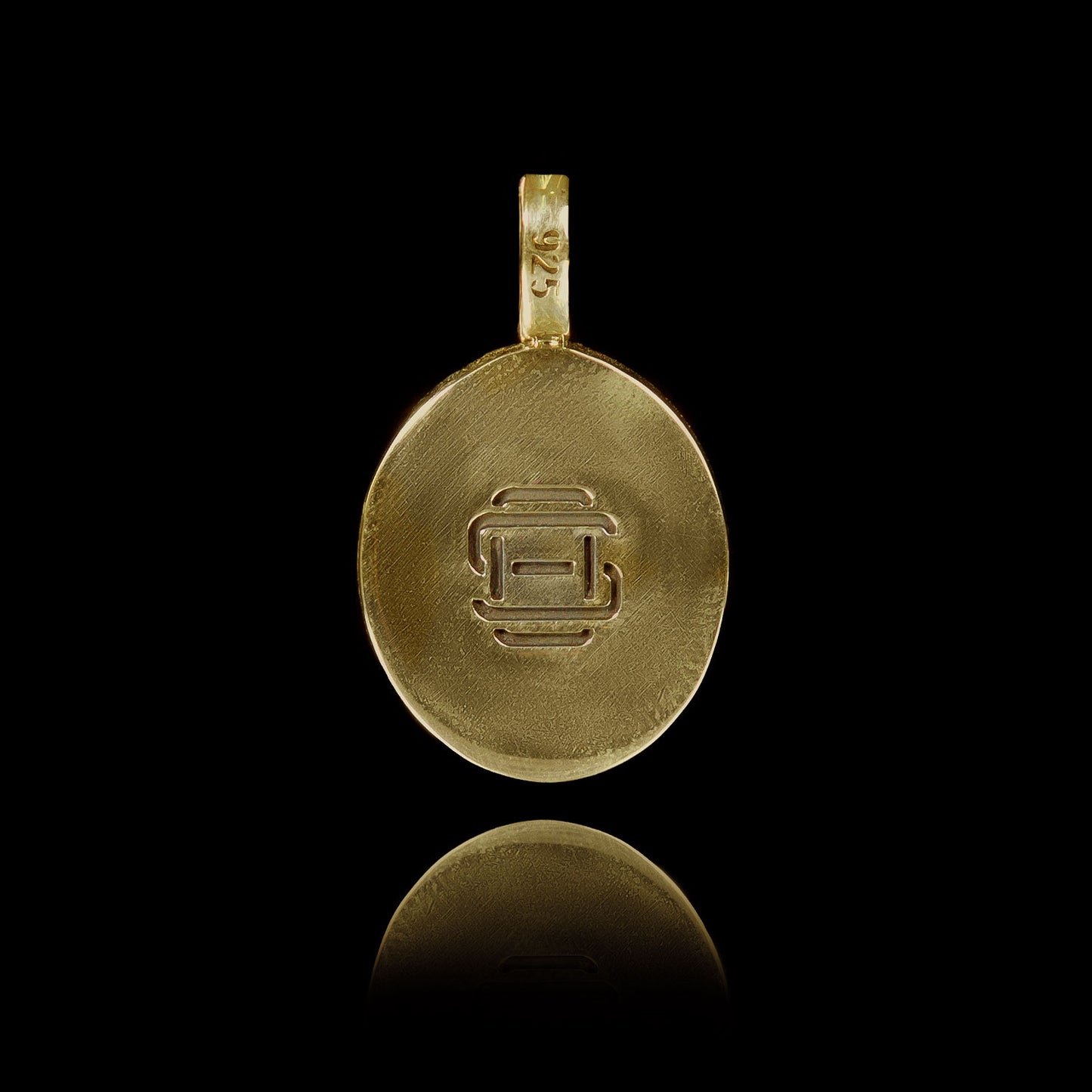 Pingente de Prata Seamaster Banhado a Ouro