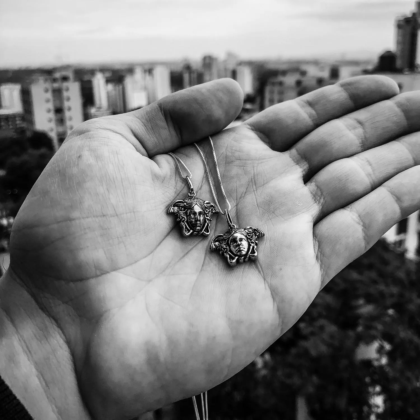 Colar de Prata Medusa
