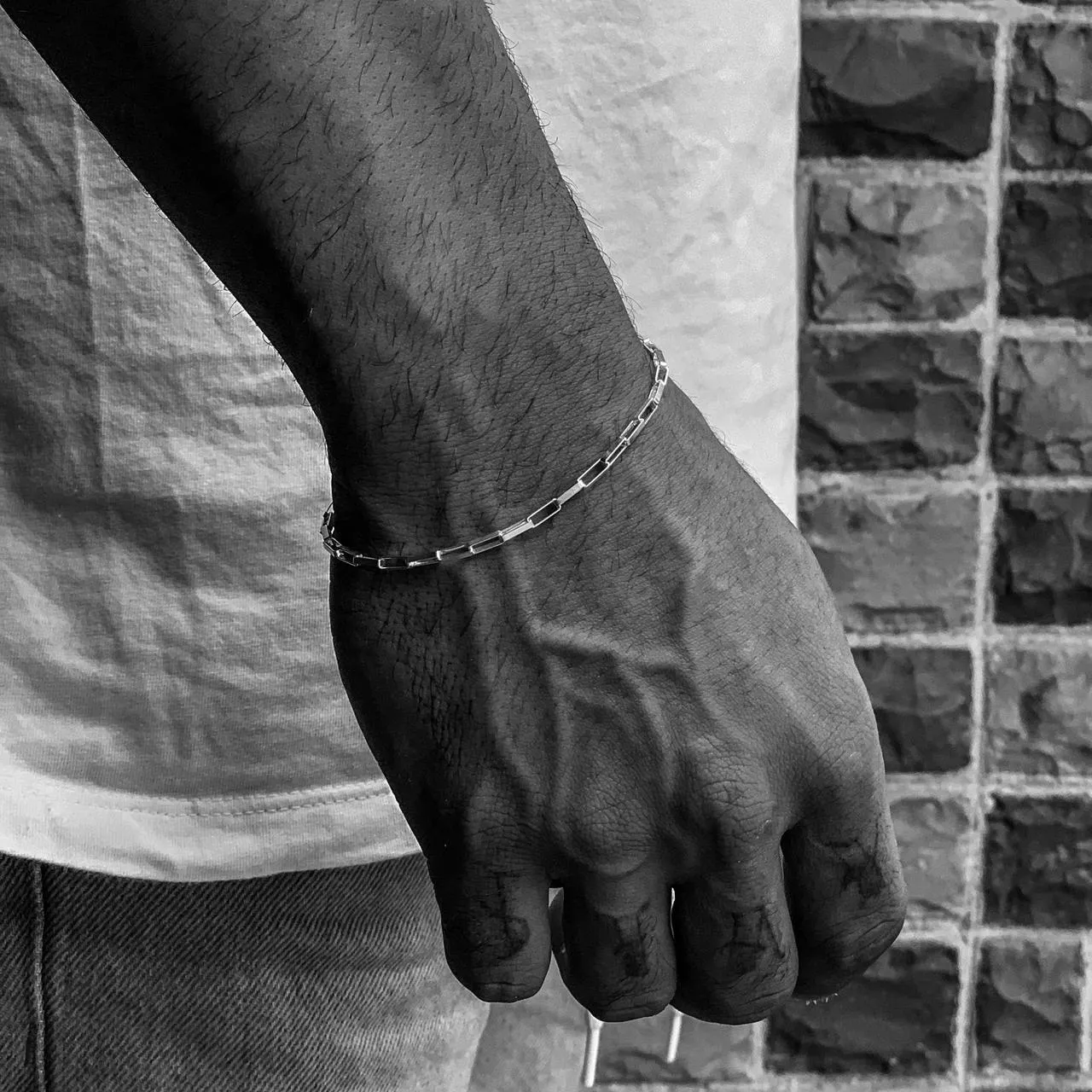 Pulseira de Prata Cartier Slim