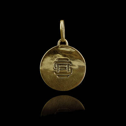 Amuleto de Prata Pisces Banhado a Ouro | Old Siller 2