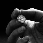 MATERIAL: PRATA OXIDADA | Colar Leo em Prata 925 Oxidada