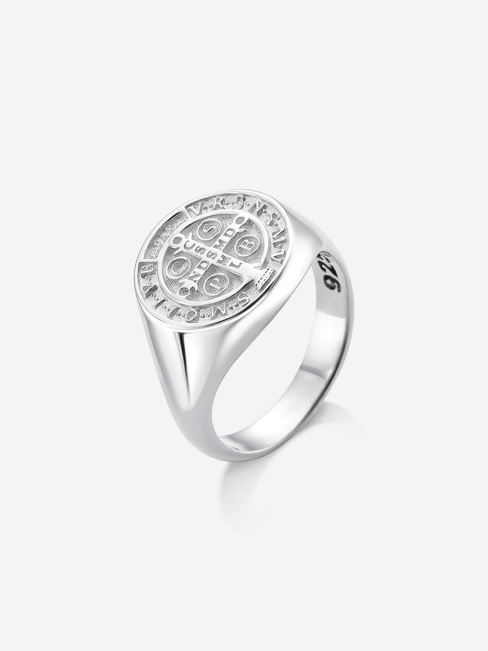 Anel Medal SB — Prata 925