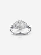 Anel Medal SB Medalha de São Bento em Prata 925