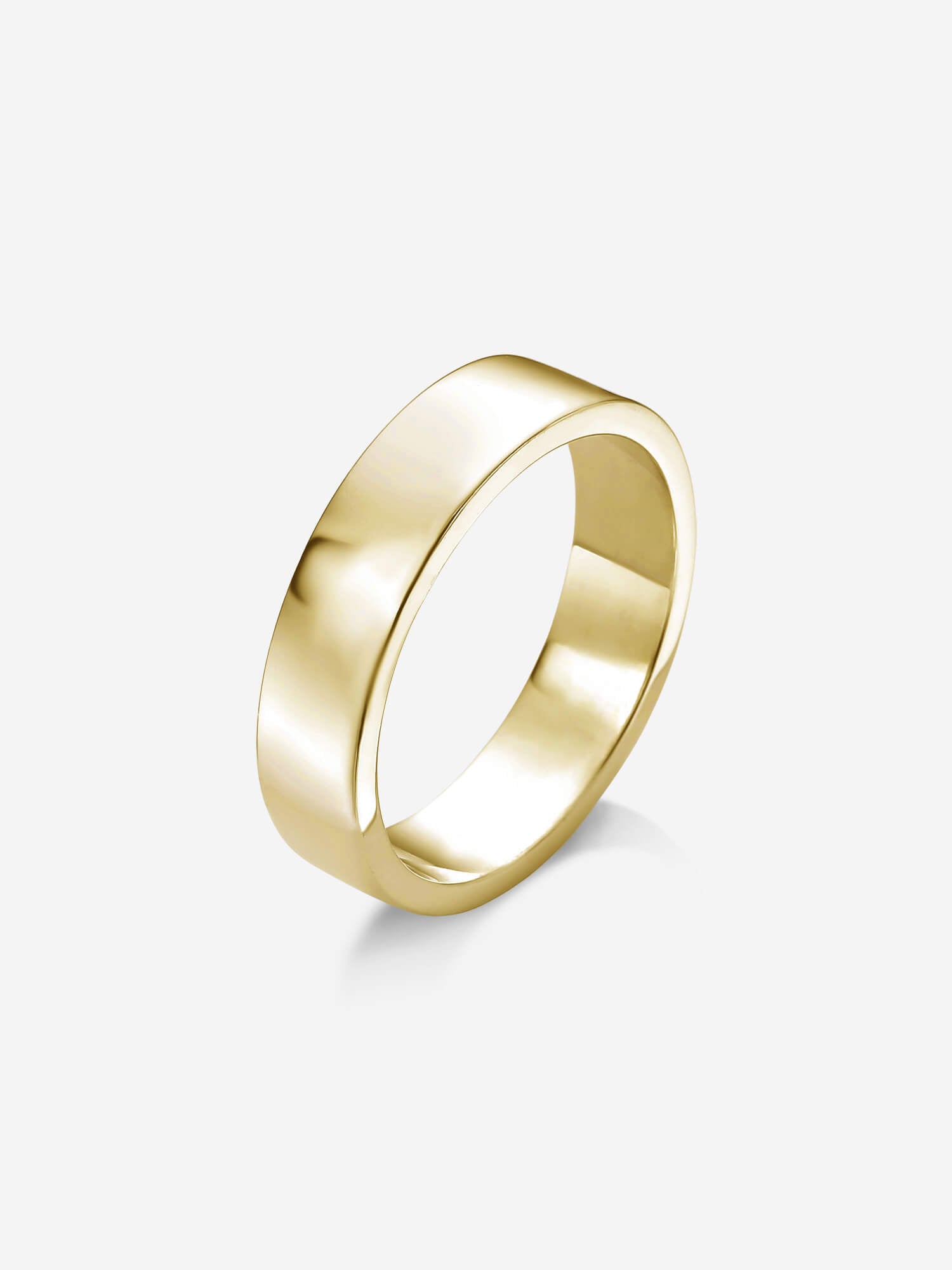 Anel Simple minimalista em Metal banhado a Ouro 18K