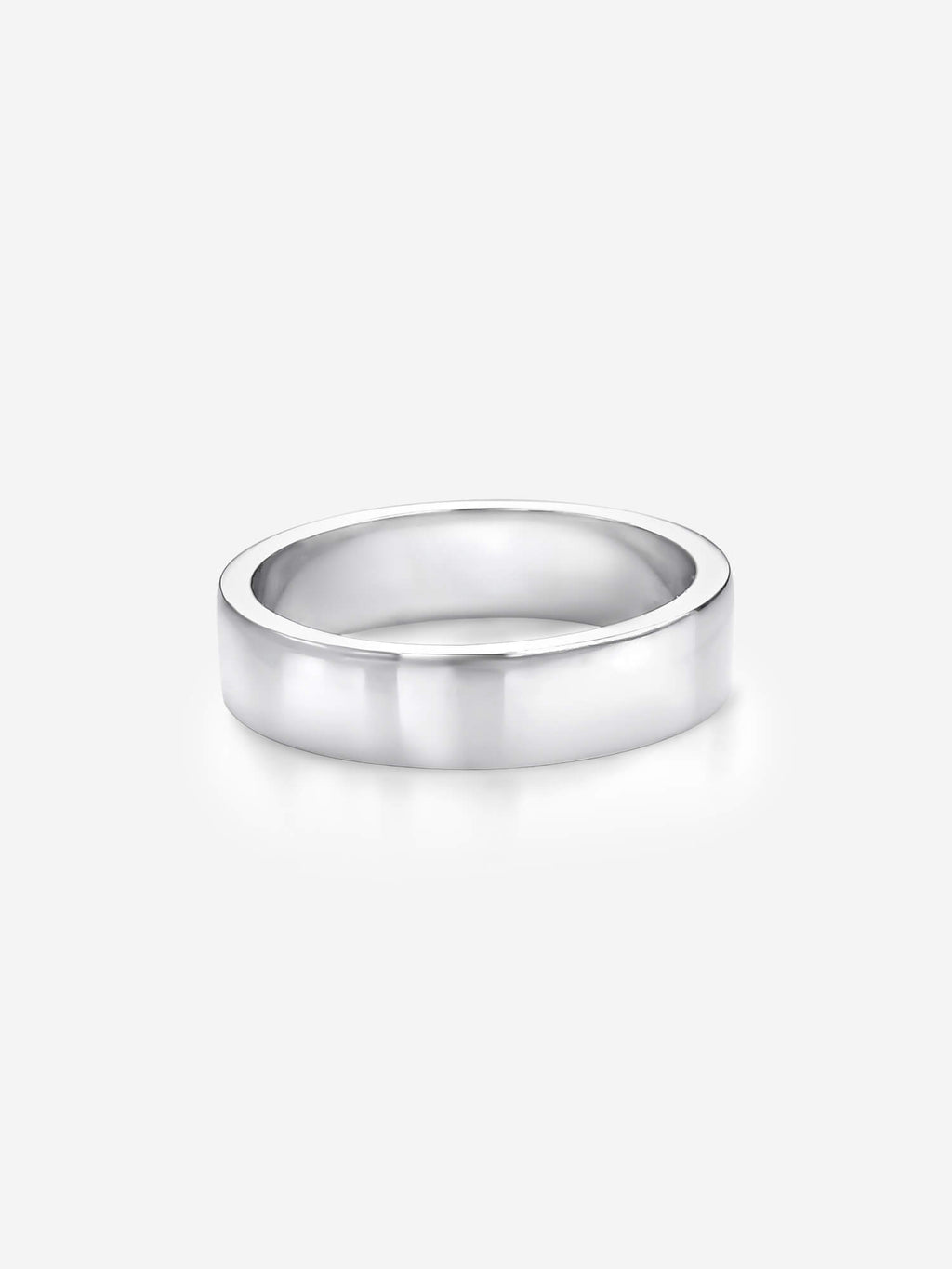 Anel Simple minimalista em Metal banhado a Prata