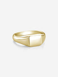 MATERIAL: PRATA BANHADA A OURO | Anel Caesar Medium em Prata 925 banhada a Ouro 18k