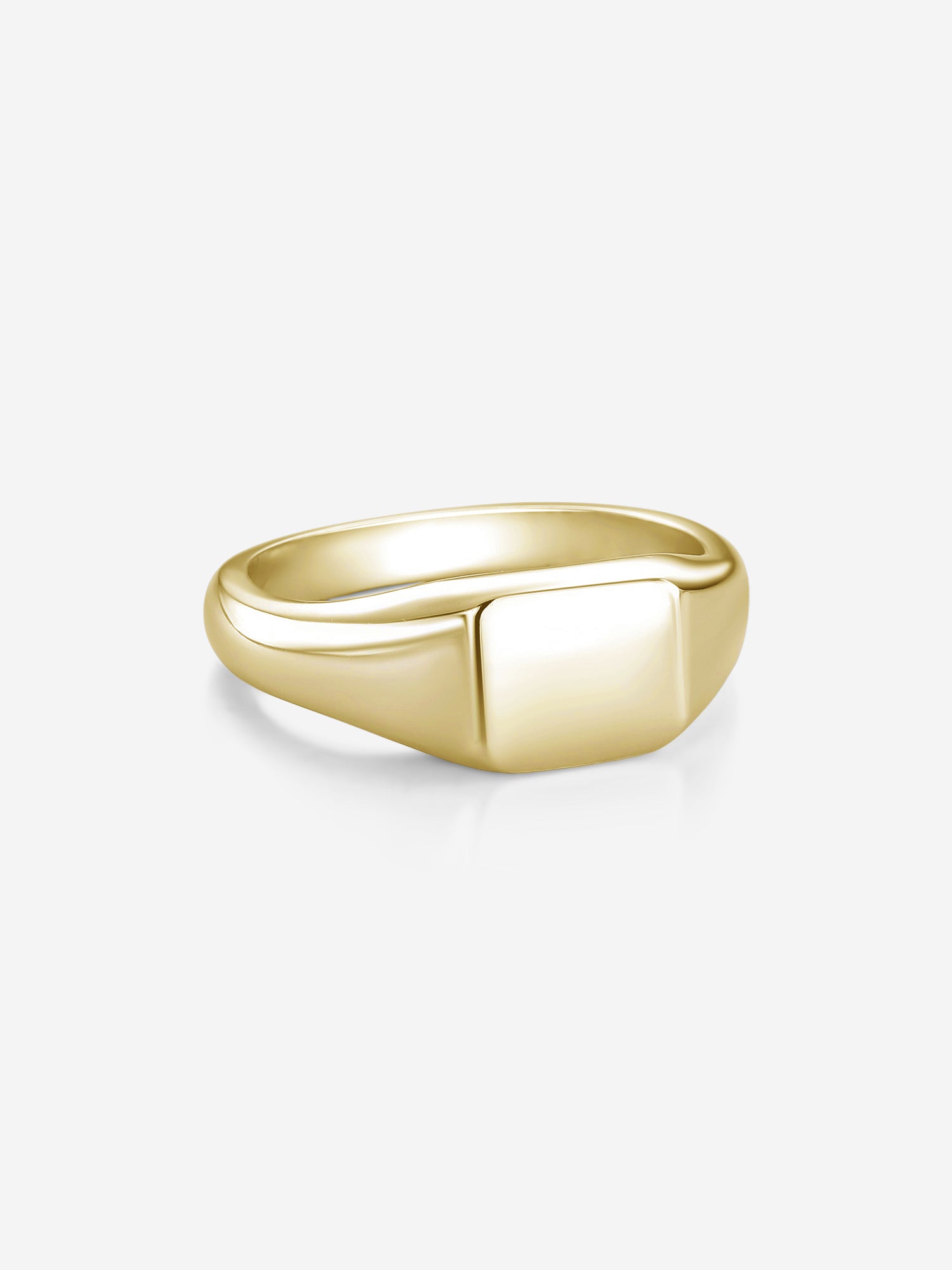 MATERIAL: PRATA BANHADA A OURO | Anel Caesar Medium em Prata 925 banhada a Ouro 18k