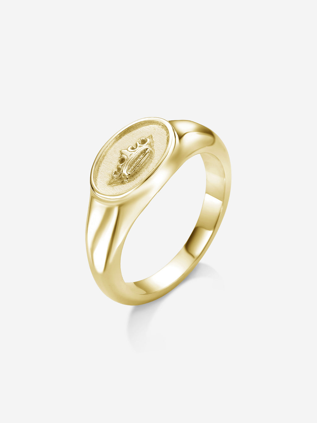 MATERIAL: PRATA BANHADA A OURO | Anel Crown em Prata 925 banhada a Ouro 18k