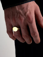 Anel Deal — Banho em Ouro