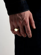 Anel Deal — Banho em Ouro