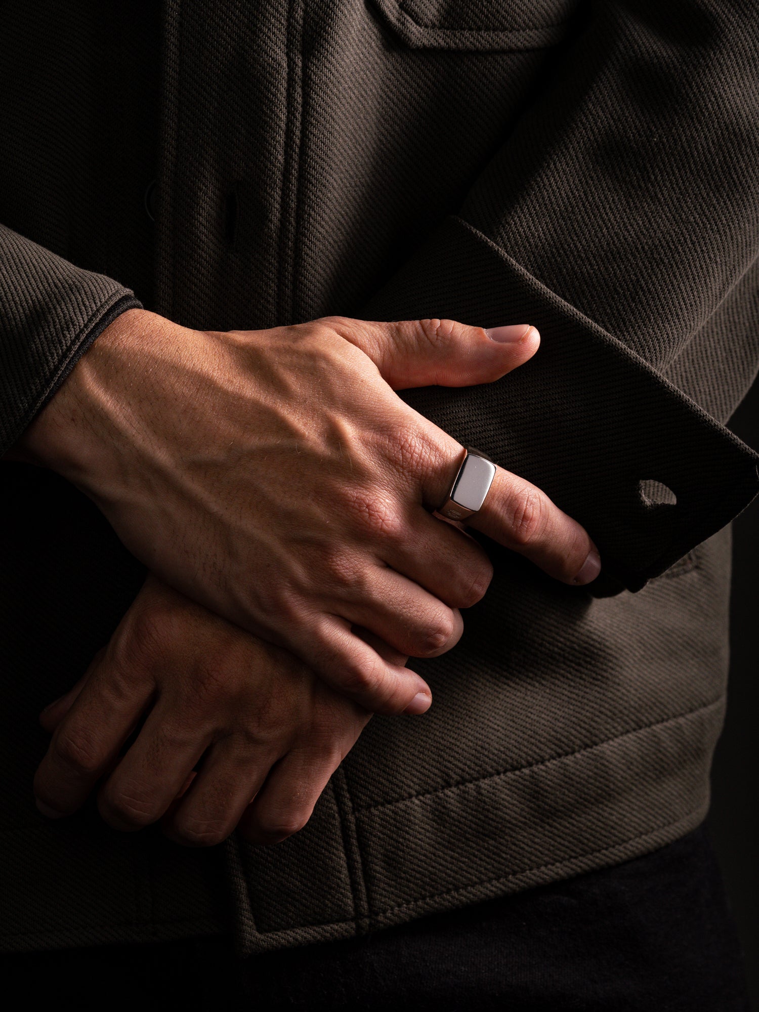 MATERIAL: PRATA | Anel Hard em Prata 925