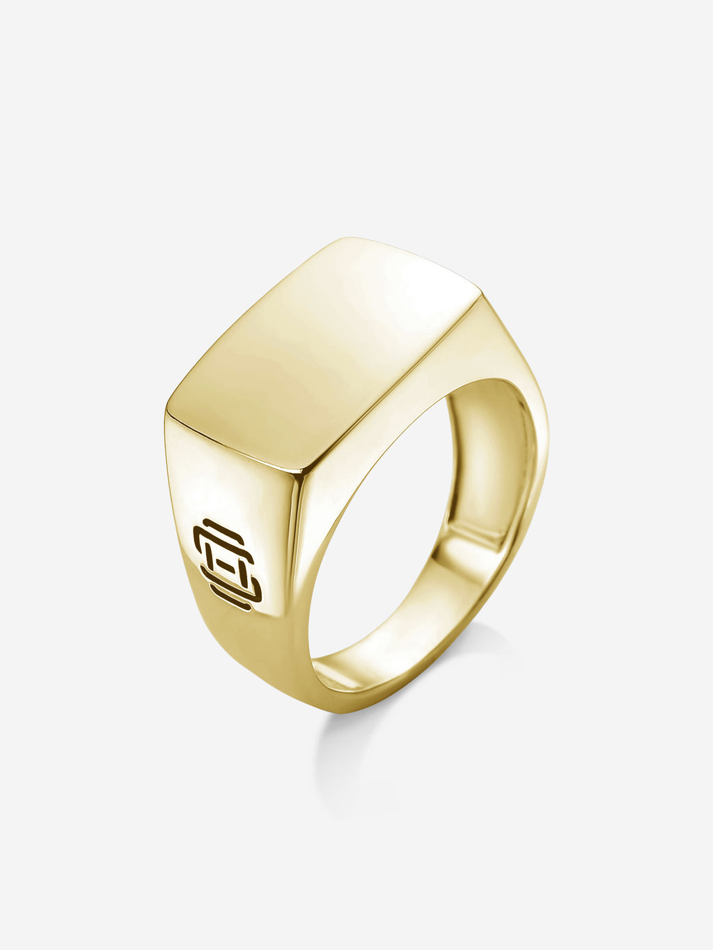 MATERIAL: PRATA BANHADA A OURO | Anel Hard em Prata 925 banhada a Ouro 18k