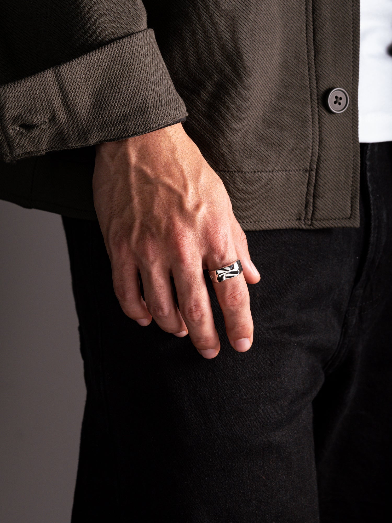 MATERIAL: PRATA | Anel Impact em Prata 925