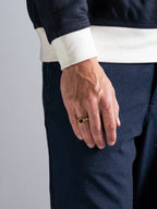 MATERIAL: PRATA BANHADA A OURO | Anel Nyx em Prata 925 banhada a Ouro 18k