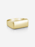 MATERIAL: PRATA BANHADA A OURO | Anel Primary em Prata 925 banhada a Ouro 18k