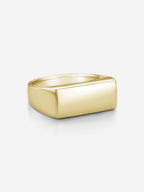 MATERIAL: PRATA BANHADA A OURO | Anel Primary em Prata 925 banhada a Ouro 18k