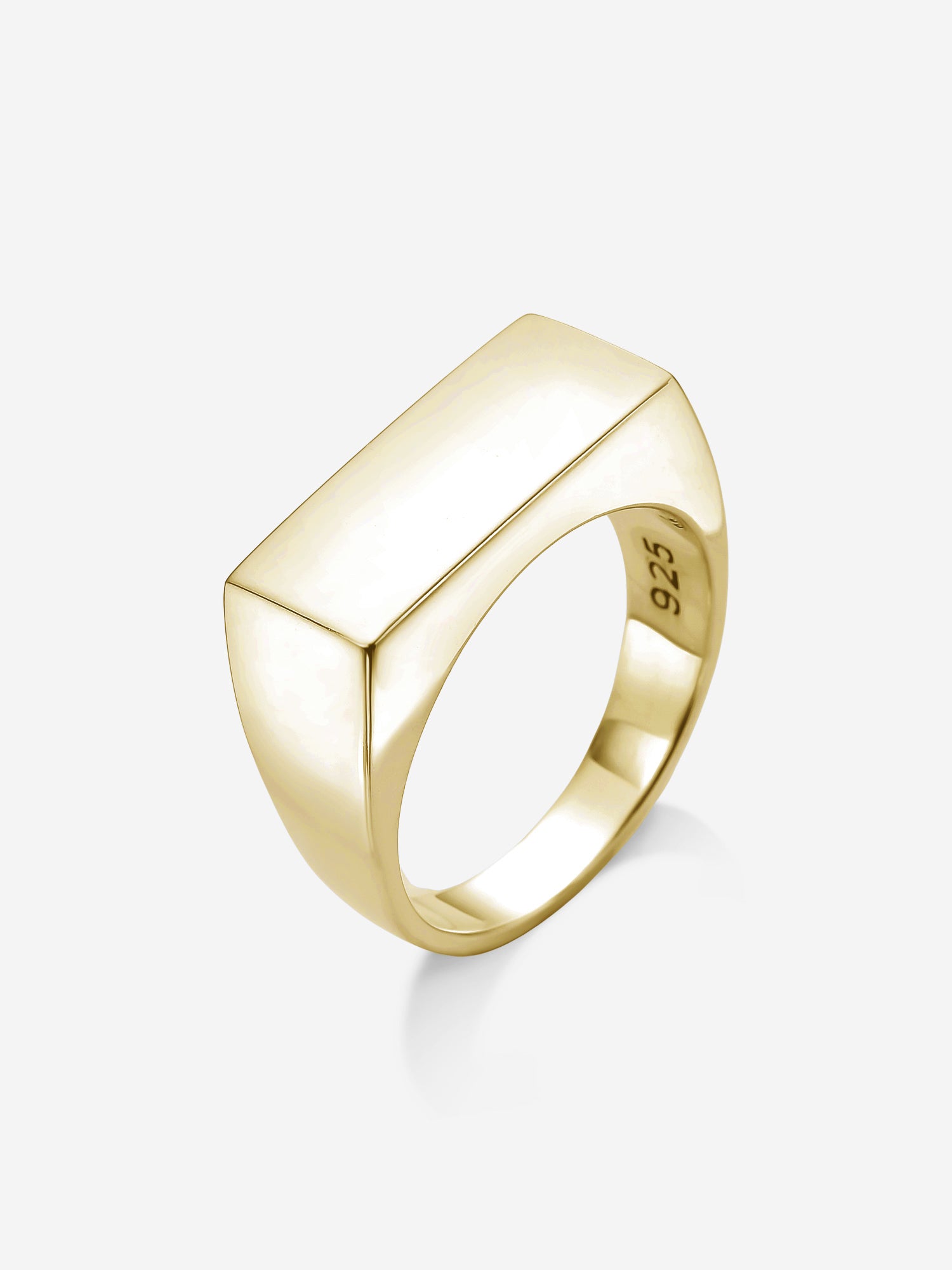 MATERIAL: PRATA BANHADA A OURO | Anel Primary em Prata 925 banhada a Ouro 18k