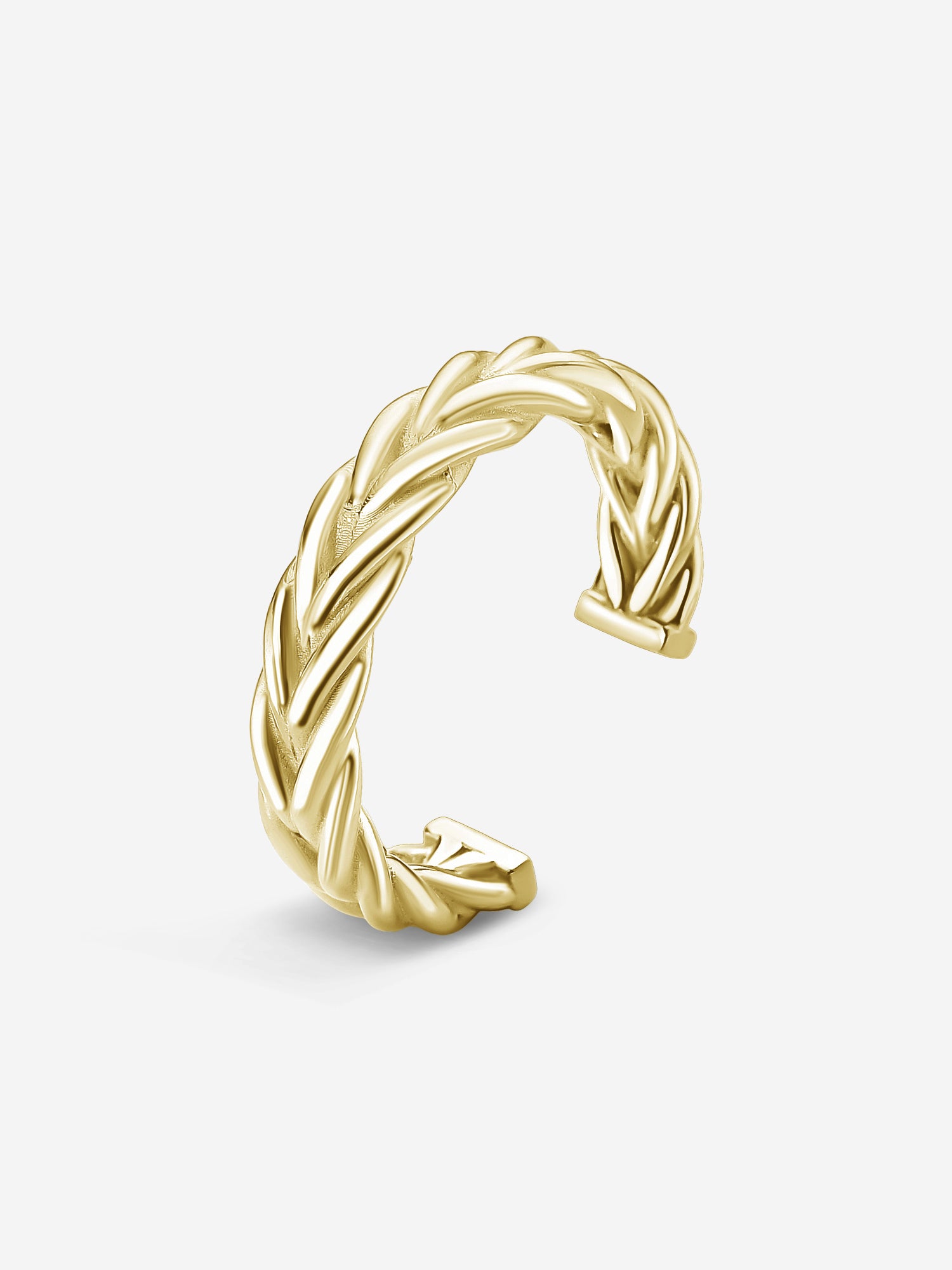 MATERIAL: PRATA BANHADA A OURO | Anel Rome Medium em Prata 925 banhada a Ouro 18k