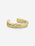MATERIAL: PRATA BANHADA A OURO | Anel Rome Medium em Prata 925 banhada a Ouro 18k
