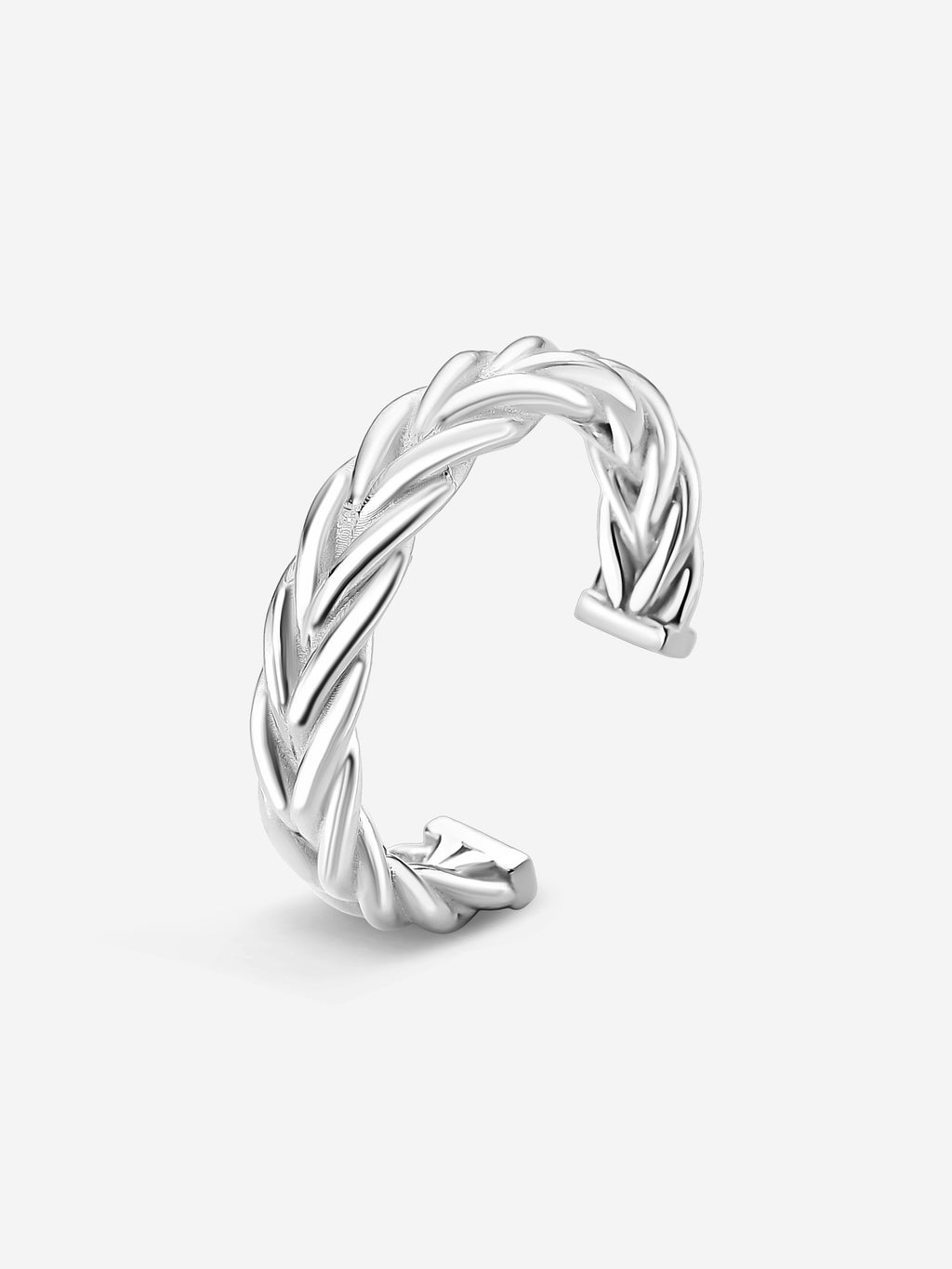 MATERIAL: PRATA | Anel Rome Medium em Prata 925