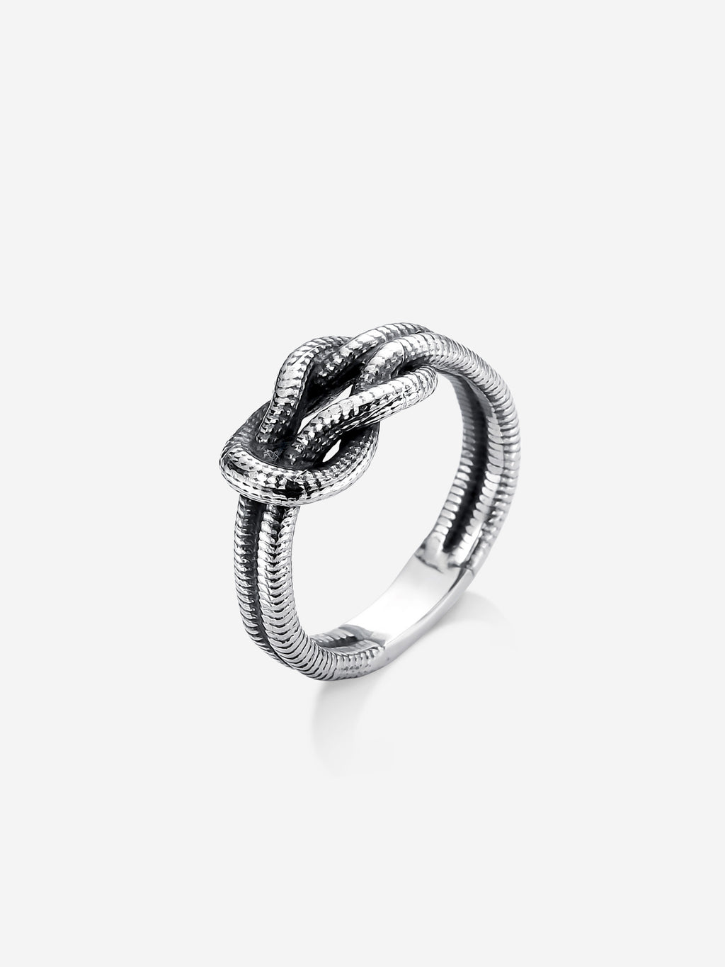MATERIAL: PRATA OXIDADA | Anel Rope em Prata 925 Oxidada