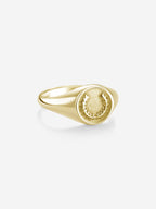 MATERIAL: PRATA BANHADA A OURO | Anel Triumph em Prata 925 banhada a Ouro 18k