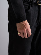 MATERIAL: PRATA BANHADA A OURO | Anel Victory em Prata 925 banhada a Ouro 18k