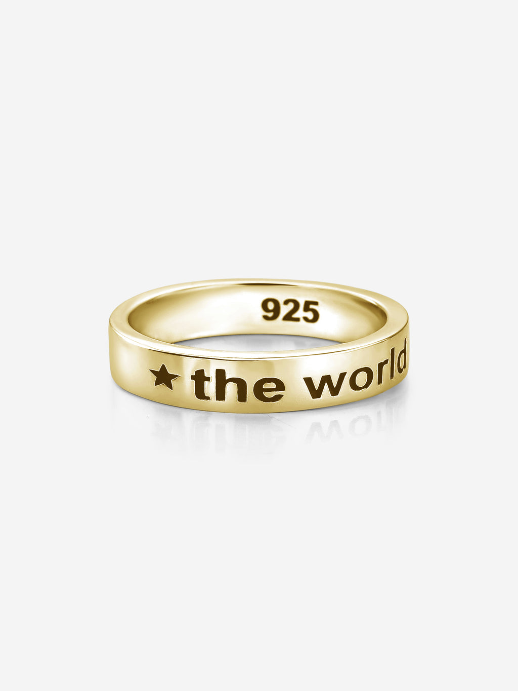 MATERIAL: PRATA BANHADA A OURO | Anel Yours em Prata 925 banhada a Ouro 18k