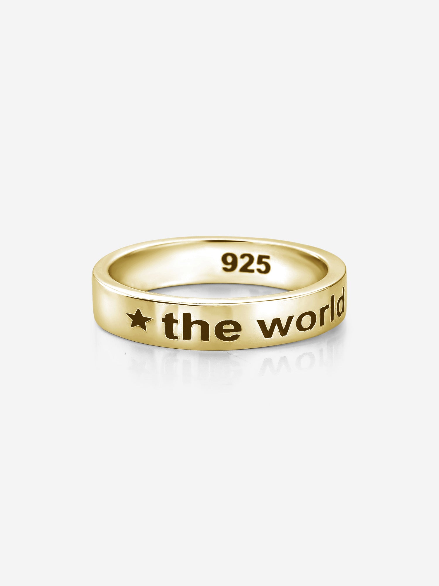 MATERIAL: PRATA BANHADA A OURO | Anel Yours em Prata 925 banhada a Ouro 18k