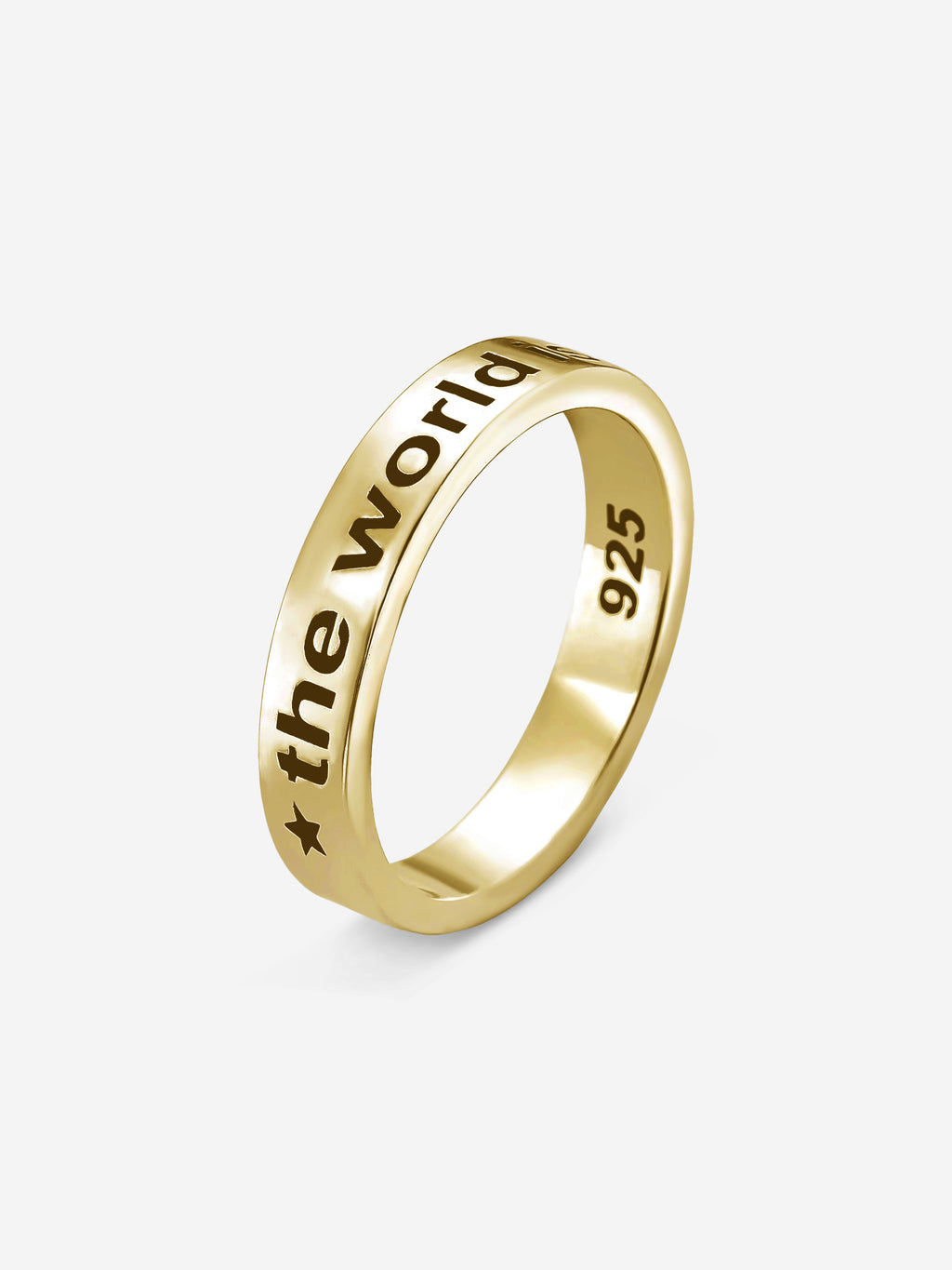 MATERIAL: PRATA BANHADA A OURO | Anel Yours em Prata 925 banhada a Ouro 18k
