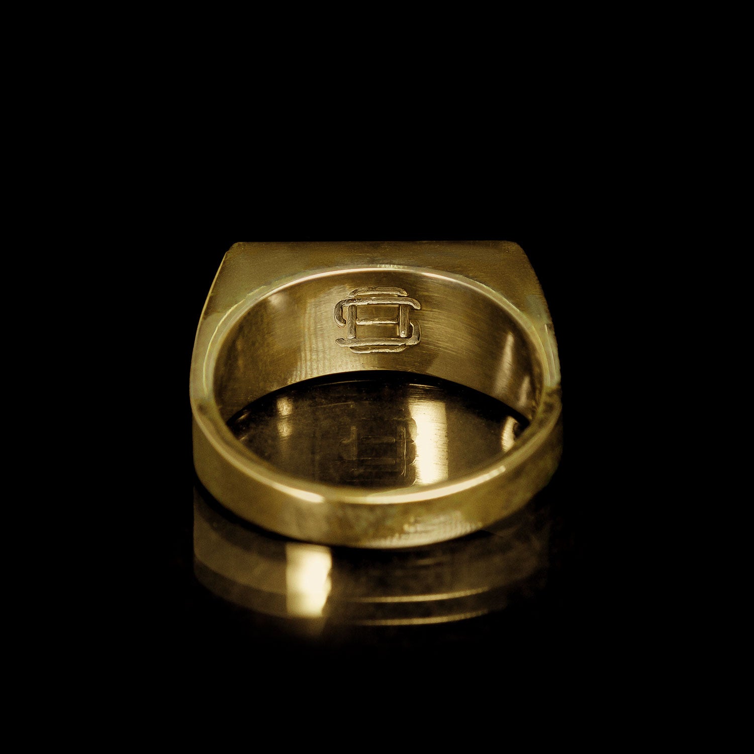 Anel de Prata Primary Banhado a Ouro | Old Siller