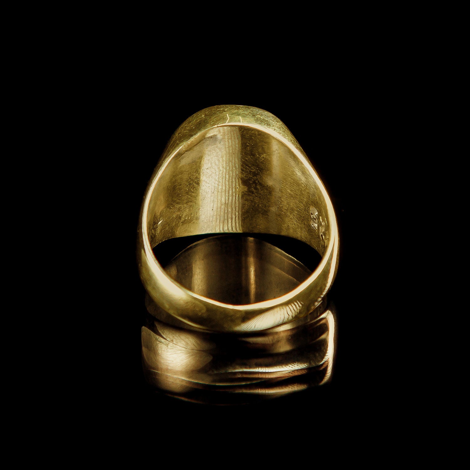 Anel de Prata Soul Oval Banhado a Ouro | Old Siller 2
