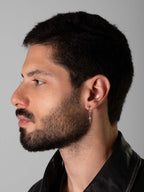 MATERIAL: PRATA | Argola Dagger Prata