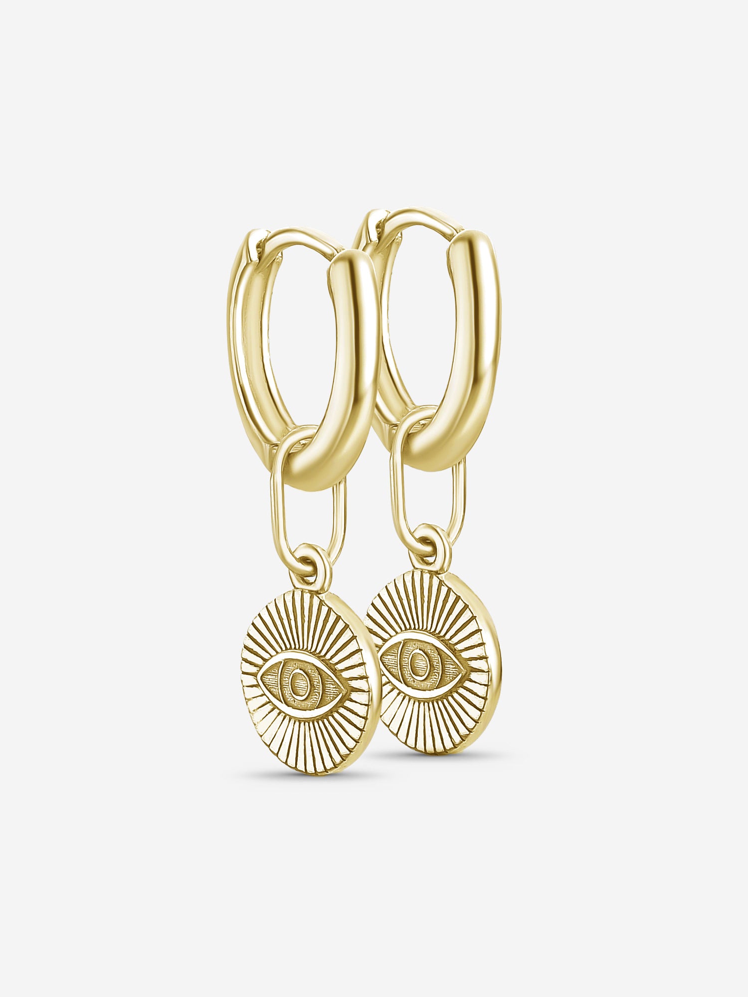 MATERIAL: PRATA BANHADA A OURO | Argola Greek em Prata 925 banhada a Ouro 18k