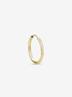 MATERIAL: PRATA BANHADA A OURO | Argola Medium em Prata 925 banhada a Ouro 18k