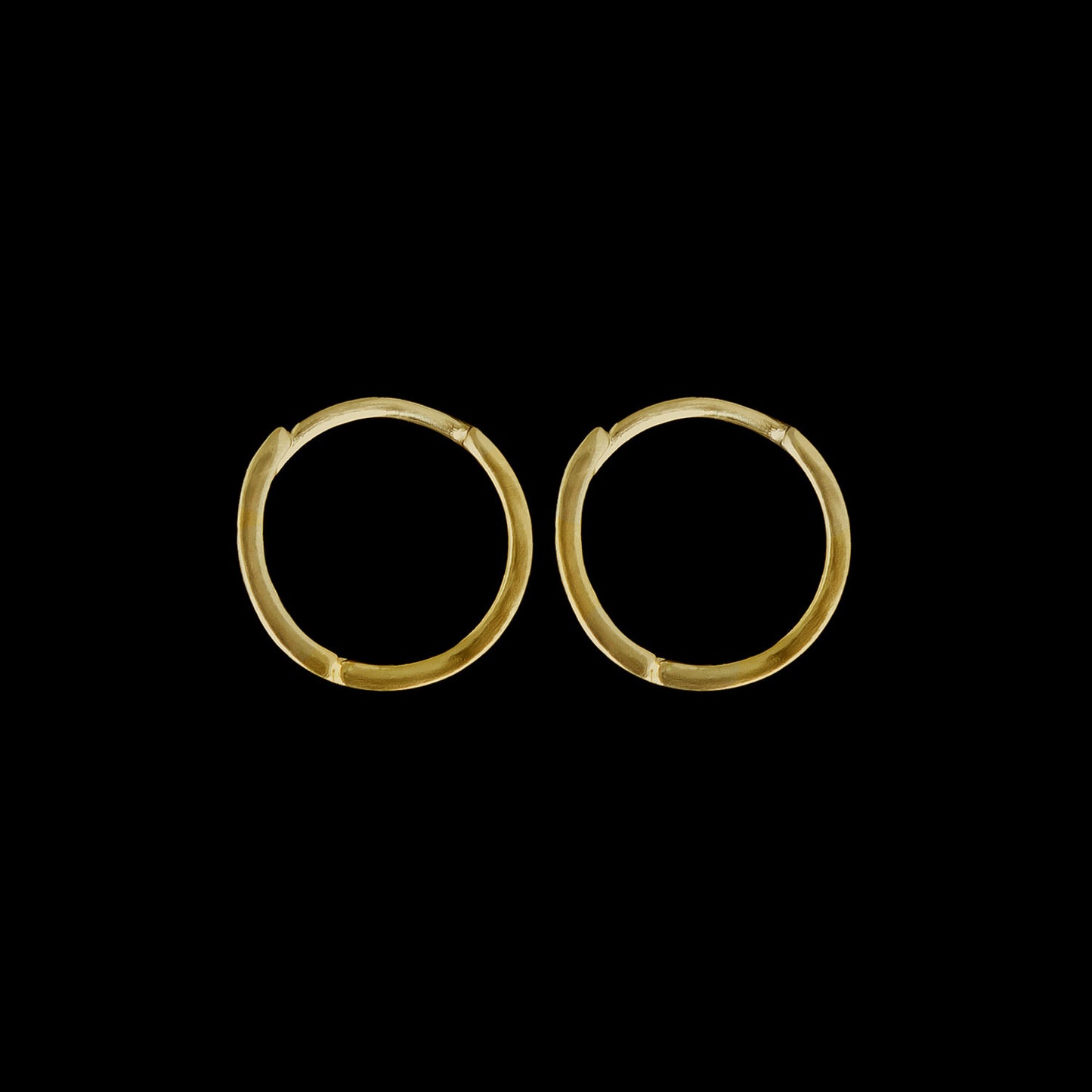 Argola de Prata Bold Banhada a Ouro | Old Siller 2
