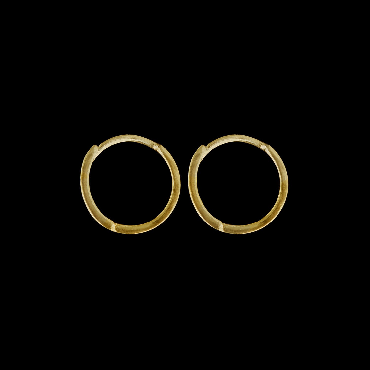Argola de Prata Bold Banhada a Ouro | Old Siller 2