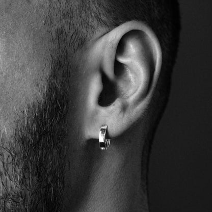 Argola de Prata Bold masculina | Old Siller 3