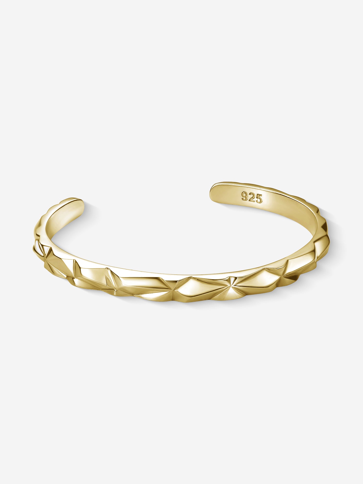 MATERIAL: PRATA BANHADA A OURO | Bracelete Impact em Prata 925 banhada a Ouro 18k
