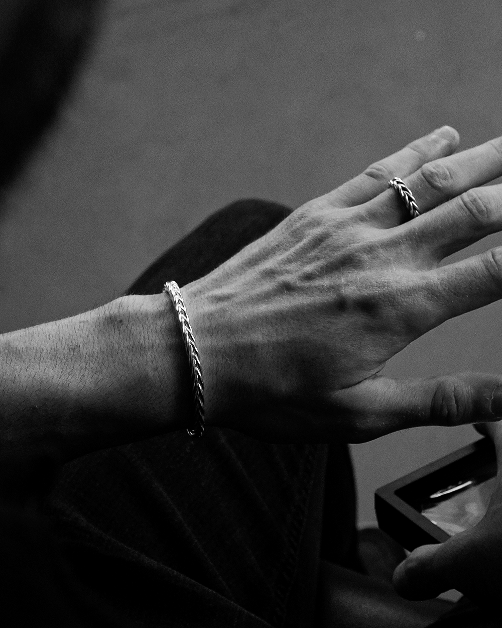 MATERIAL: PRATA | Bracelete Rome Medium em Prata 925