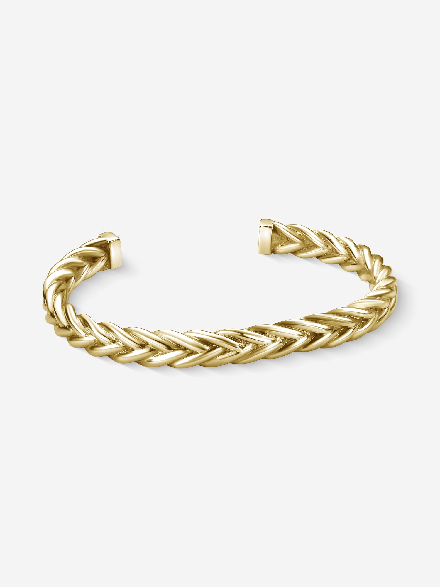 MATERIAL: PRATA BANHADA A OURO | Bracelete Rome Large em Prata 925 banhada a Ouro 18k