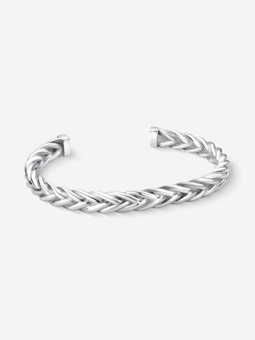 MATERIAL: PRATA | Bracelete Rome Large em Prata 925