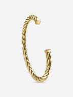 MATERIAL: PRATA BANHADA A OURO | Bracelete Rome Medium em Prata 925 banhada a Ouro 18k